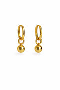 Sphere Ball Hoop Earring