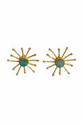 Amazonite Stud Earring