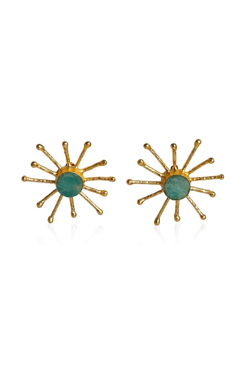 Amazonite Stud Earring