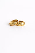 Hoop Earring Moon Star Eye